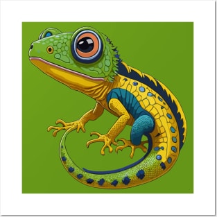 Cute Gecko Posters and Art